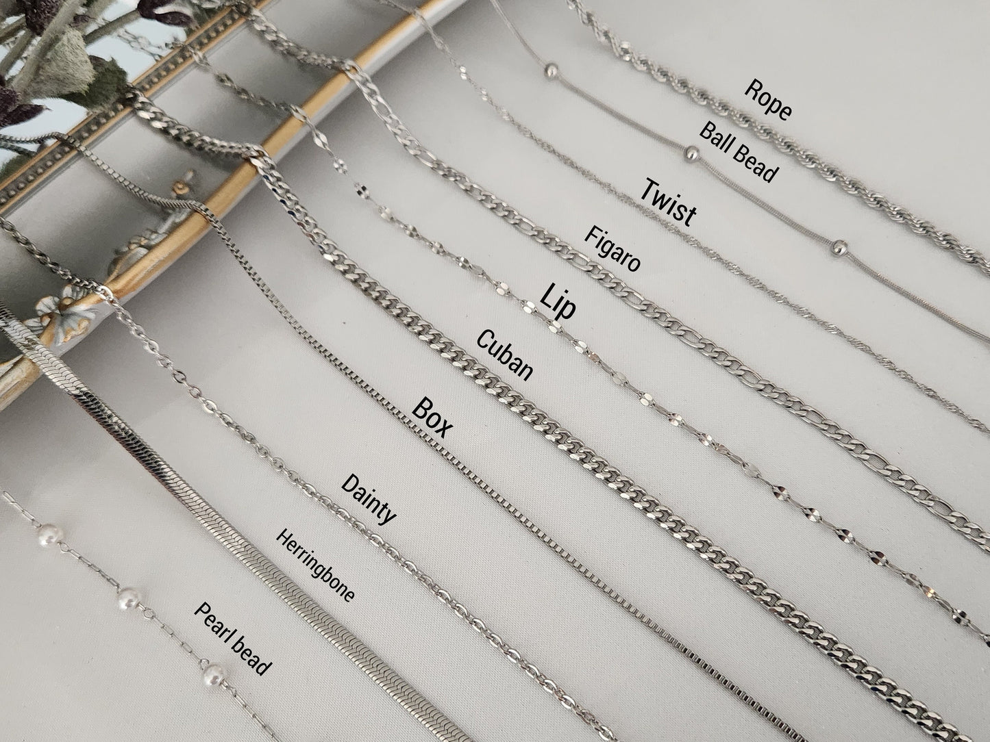 Diamond Cross, Silver Dainty Cross Necklace ,Adjustable WATERPROOF Chains, Handmade Jewelry , Christmas Gift, Christening gift.