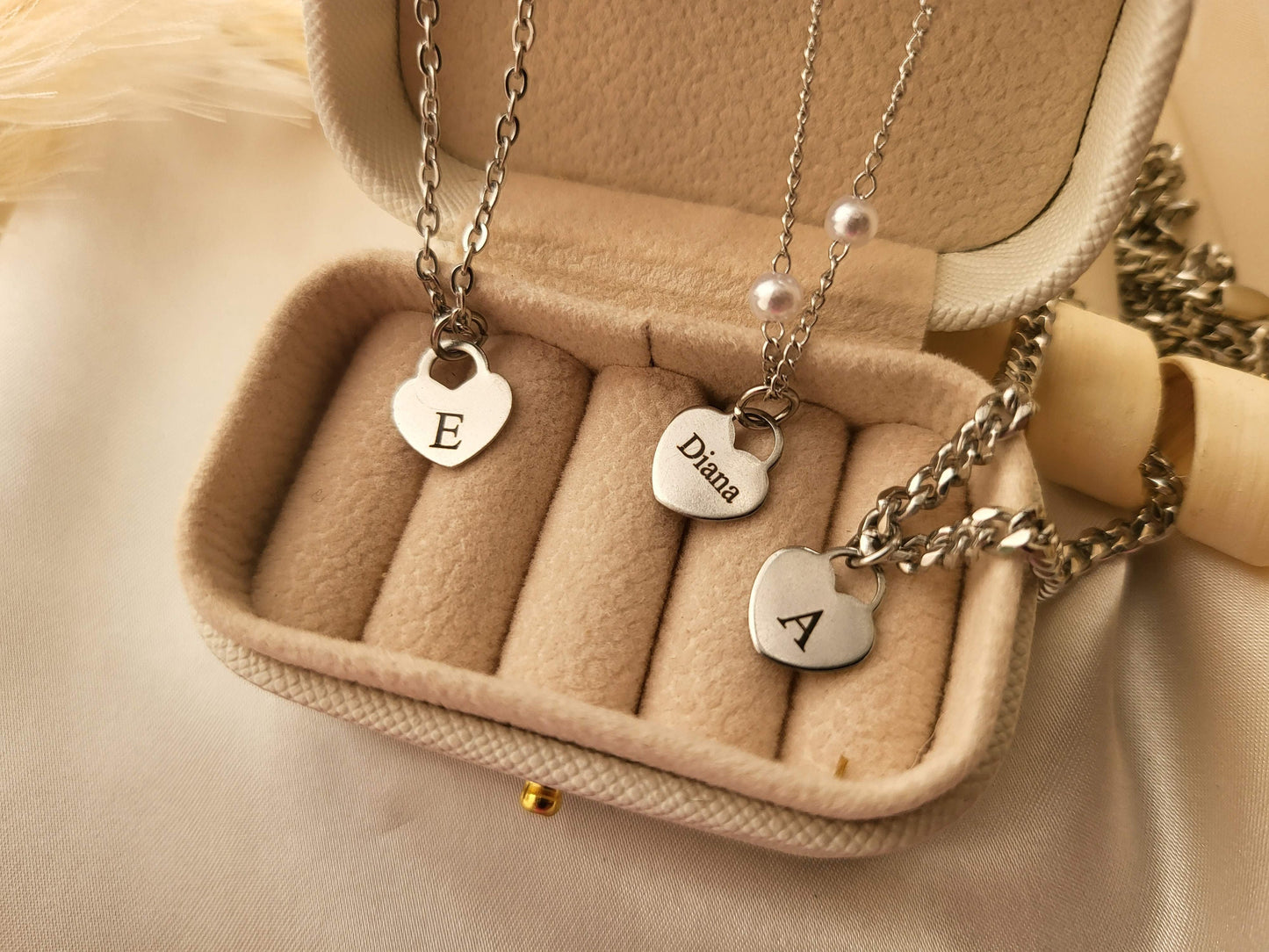 Custom Engraved Charms, For Necklaces or Bracelets, WATERPROOF, Personalized Jewelry Gift.